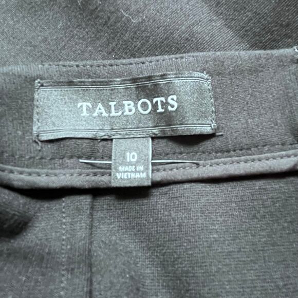 Talbots Navy Blue Pencil Skirt 10 New Without Tag Hip Bows Career Quiet Luxury - Picture 6 of 6